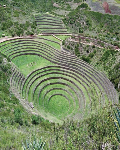 Paisajes del Valle Sagrado de los Incas con montañas y pueblos tradicionales cerca de Cusco