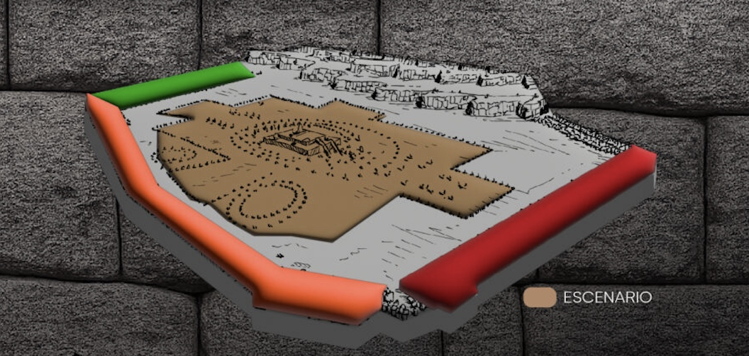 Tribunas-Inti-Raymi Mapa tribunas del Inti Raymi para el 24 Junio 2026